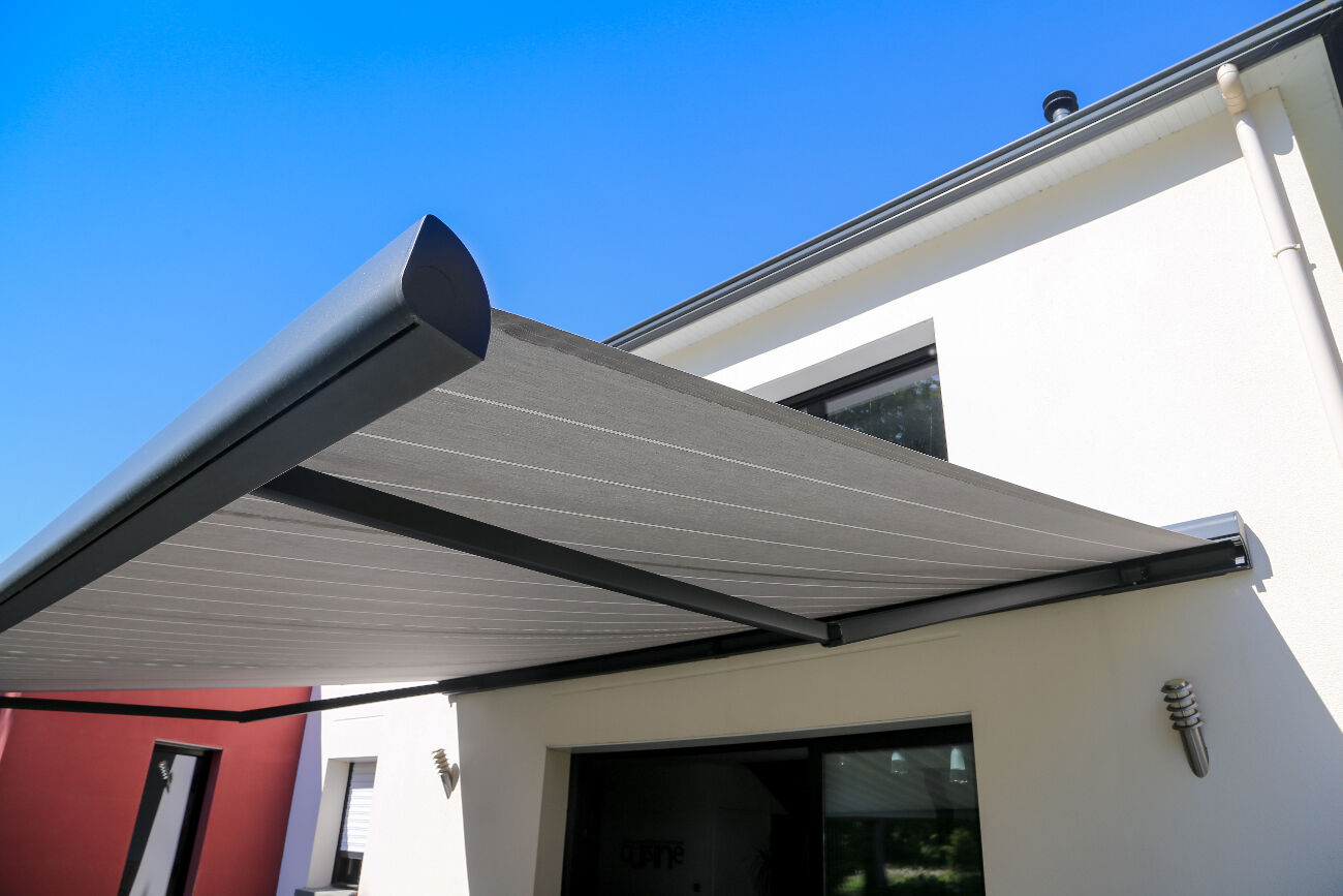 Toldo brazo extensible