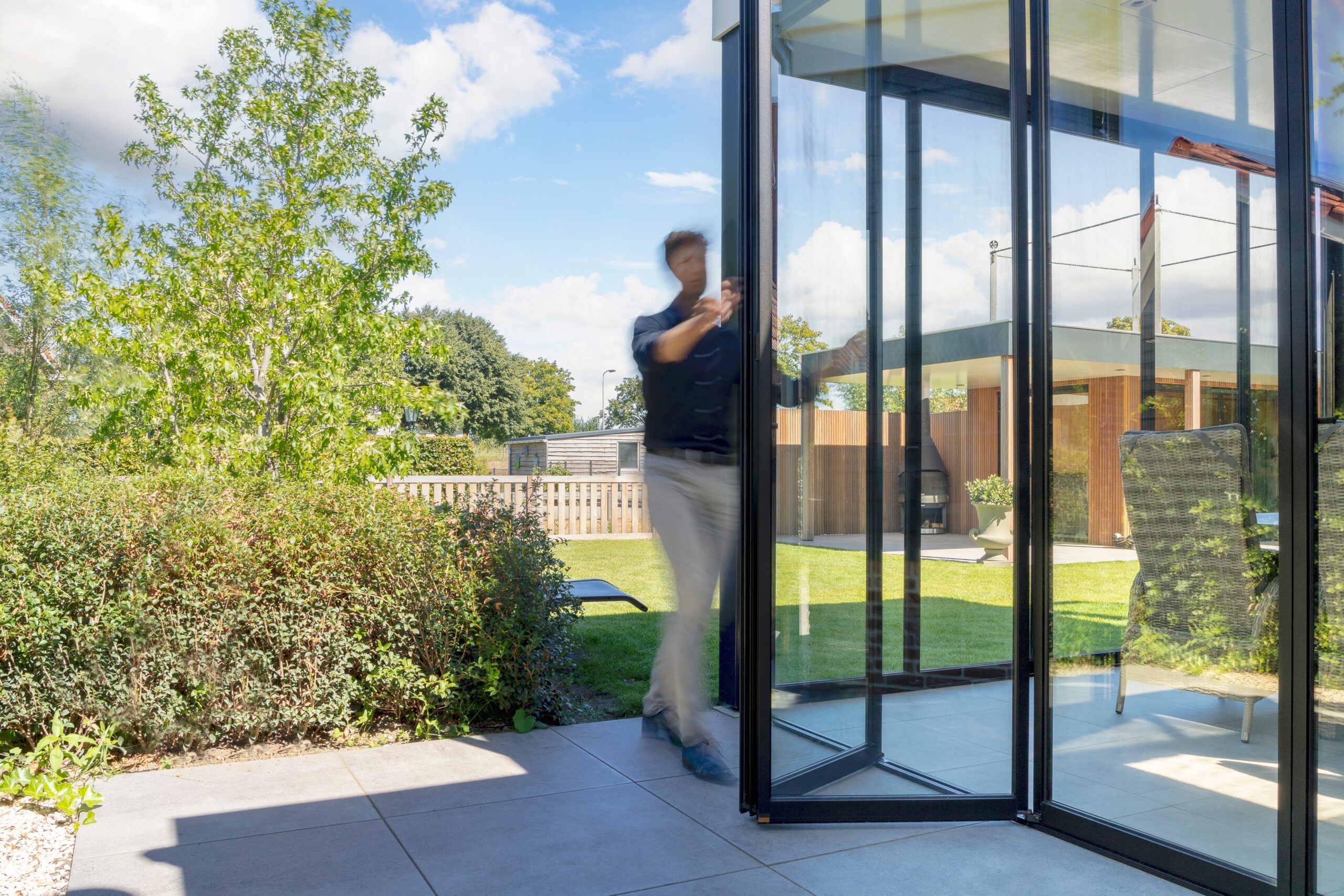 Puertas plegables de aluminio
