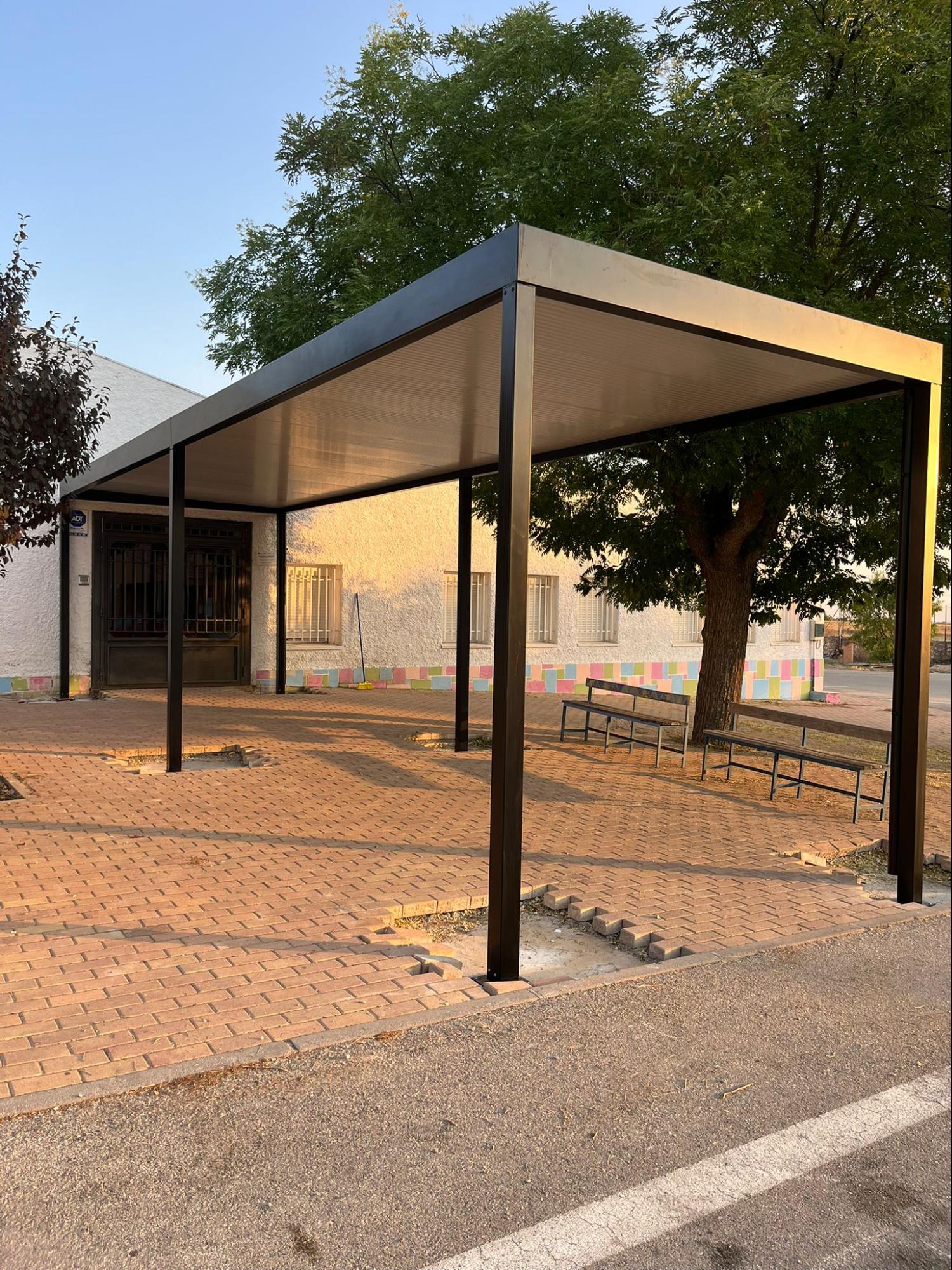 Marquesinas autoportantes de aluminio: