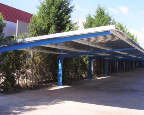 Carport viga-Cajón / IPE