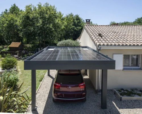 Carport solar energy